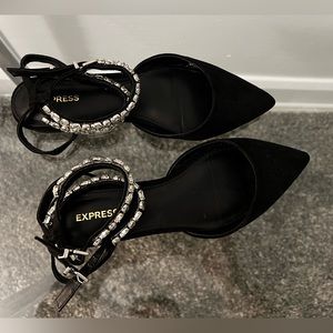 Express flats (black) size 7